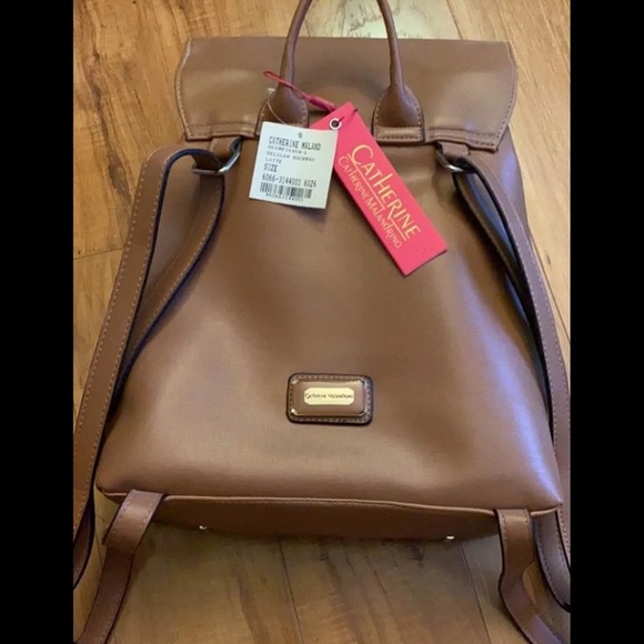 Leather backpack main image 4